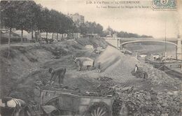 92-COURBEVOIE- J.D Et Cie LE PONT BINEAU ET LES BERGES DE LA SEINE - Courbevoie