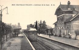 92-CHAVILLE- VELIZY- INTERIEUR DE LA GARE - Chaville