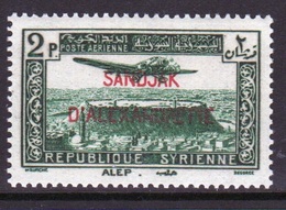 Alexandretta Single Stamp From The 1938 Set Depicting Air Views With Overprint On Syrian Stamp. - Unused Stamps