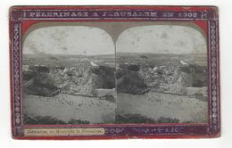 Jérusalem  , Monticule De Jérusalem   Stéréo  " Pélerinage  à Jérusalem En 1903  " - Stereoscopio