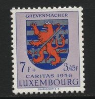 Luxembourg (49) 1956 Charity. Top Value Unused. Hinged. - Sonstige & Ohne Zuordnung