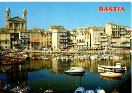 BASTIA  //  LE VIEUX PORT ET L EGLISE SAINT JEAN - Bastia