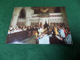 VINTAGE UK SOMERSET: WELLS Cathedral Evensong In The Quire Colour Jarrold - Wells