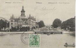 Bas Rhin / Haut Rhin MULHAUSEN - ALTMUNSTEROL Ambulant Sur 5 PF  28.7.1908 ....G - Leeds