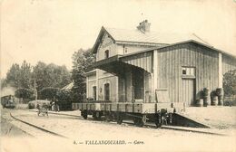 Vallangoujard * La Gare * Train Locomotive Wagons * Ligne Chemin De Fer Val D'oise - Autres & Non Classés