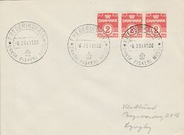 DANEMARK 1951 SERIE COURANTE - OBLITERATION FREDERIKSHAVN - Franking Machines (EMA)