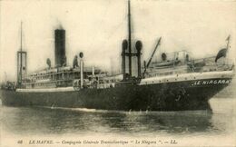 Le Havre * Paquebot Le NIAGARA * Compagnie Générale Transatlantique * Thème Bateau - Non Classés