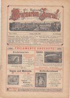 ILLUSTRATED STAMP JOURNAL, ILLUSTRIERTES BRIEFMARKEN JOURNAL, NR 9, LEIPZIG, MAY 1921, GERMANY - Tedesche (prima Del 1940)