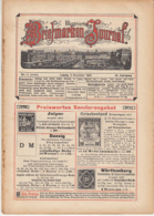 ILLUSTRATED STAMP JOURNAL, ILLUSTRIERTES BRIEFMARKEN JOURNAL, NR 21, LEIPZIG, NOVEMBER 1921, GERMANY - Tedesche (prima Del 1940)