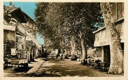 Lamalou Les Bains * Rue Charcot Et Grand Café - Lamalou Les Bains