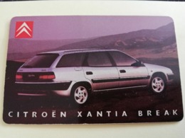 NETHERLANDS  ADVERTISING CHIPCARD HFL 2,50 CRE 184 CITROEN XANTIA BREAK         Fine Used   ** 3183** - Privat