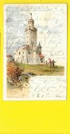 Der Feldbergturm Im Taunus Litho. () Allemagne - Taunus