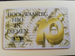 NETHERLANDS  ADVERTISING CHIPCARD HFL 5,00 CRE 131.02   HOOGWAARDIG HBO DIEMEN          Fine Used   ** 3188** - Privadas