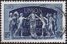 FRANCE, 1949, 25fr, 75e Année De L'anniversaire De L'U.P.U. (Yvert 852). - Oblitérés