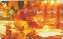 TEDDY BEAR - JAPAN 063 - LUMINE WING - CHRISTMAS - 110-011 - Jeux