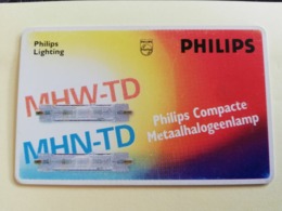 NETHERLANDS  ADVERTISING CHIPCARD HFL 5,00   CRE 070  PHILIPPS MHW-TD           Fine Used   ** 3195** - Privées