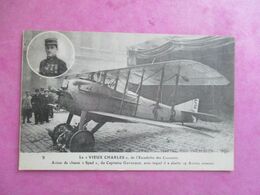 AVIATION AVION DE CHASSE "SPAD" CAPITAINE GUYNEMER MÉDAILLON - 1914-1918: 1ra Guerra