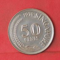 SINGAPORE 50 CENTS 1979 -    KM# 5 - (Nº37683) - Singapour