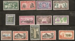 New  Zealand   1940 SG 613-25  Centenial Lightly Mounted Mint - Unused Stamps