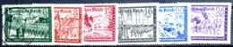 ALLEMAGNE EMPIRE                       N° 697/702               OBLITERE - Used Stamps