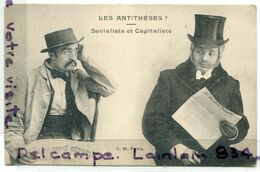 - Socialiste Et Capitaliste - Les Antitheses, Peu Courante, Précurseur, Non écrite, TBE, Scans. - Satirical