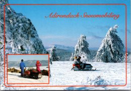 New York Adirondack Mountains Snow Mobiles - Adirondack
