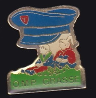 66549- Pin's-Police.OMP Grasse. - Police