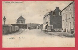 Hamoir - La Gare - 1906 ( Voir Verso ) - Hamoir