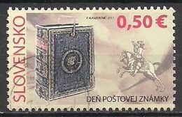 Slowakei  (2011)  Mi.Nr.  673  Gest. / Used  (3gk14) - Usados
