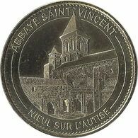 2015 MDP182 - NIEUL-SUR-L'AUTISE - Abbaye St Vincent / MONNAIE DE PARIS - 2015