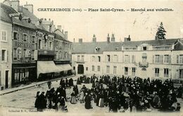 Chateauroux * Place St Cyran * Marché Aux Volailles * Foire * Restaurant Au Chêne Vert - Chateauroux