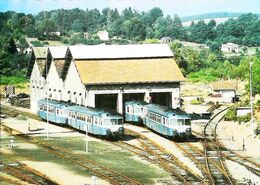 (1993) TRAIN AUTORAIL X2800 -  Gare Annexe D'USSEL - Ussel