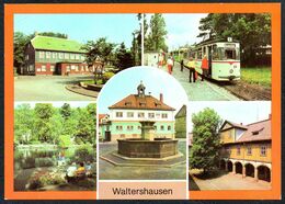 E0039 - TOP Waltershausen Straßenbahn Tram Rathaus Schloß - Bild Und Heimat Reichenbach - Waltershausen