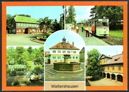 E0040 - TOP Waltershausen Straßenbahn Tram Rathaus Schloß - Bild Und Heimat Reichenbach - Waltershausen