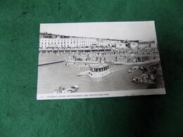 VINTAGE UK SOMERSET: WESTON Super MARE Children's Cruiser & Paddleboat Lake Sepia Dearden & Wade - Weston-Super-Mare