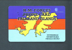 FALKLAND ISLANDS  -  Remote Phonecard As Scan/Military Use Only - Falkland Islands