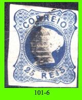 Portogallo-101-6 - 1853 - Y&T: N. 2 (o) Senza Difetti Occulti - - Used Stamps