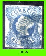 Portogallo-101-8 - 1853 - Y&T: N. 2 (o) Senza Difetti Occulti - - Usati