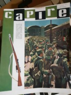 OLD ITALIAN MAGAZINE CAPIRE - 1966 COVER WITH SOLDIERS AND TRAIN WWII HISTORY - Guerra 1939-45