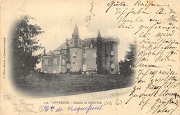CPA 63 CHATEAU DE CROPTES COTE NORD  1904 - Other & Unclassified