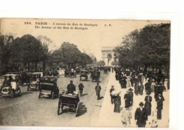 PARIS  //       L AVENUE DU BOIS DE BOULOGNE - Boulogne Billancourt