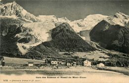 Chamonix * Gare Des Bossons Et Massif Du Mont Blanc - Chamonix-Mont-Blanc