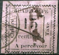 GUADELOUPE - Y&T  N° 8 (o) - Timbres-taxe