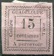 GUADELOUPE - Y&T  N° 8 * - Timbres-taxe