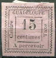 GUADELOUPE - Y&T  N° 8 * - Segnatasse