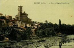 Clisson * La Sèvre Et L'église Notre Dame - Clisson