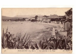 JUAN LES PINS     //        VUE GENERALE  ET LA PLAGE - Otros & Sin Clasificación