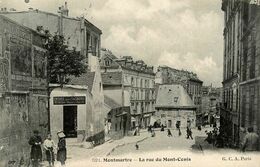 Paris 18ème * 1904 * Montmartre * La Rue Du Mont Cenis * Entrée De La Vacherie - Distretto: 18