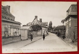 CPA  - Mesnieres -(Seine Inferieure) - La Poste Et L'école - Post House And School - Mesnières-en-Bray