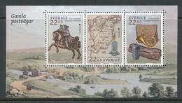 Sweden 2020. Facit # 3334-3336 (BL52). Europa 2020 Mini Sheet (International Mail). MNH (**) - Unused Stamps